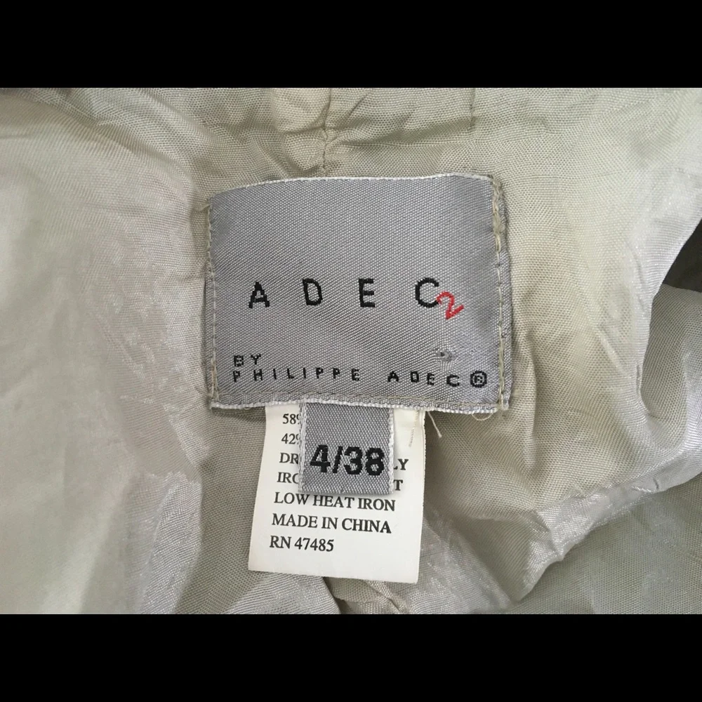 ADEC by Philippe Adec Gold Metallic Blazer - Picture 9 of 11